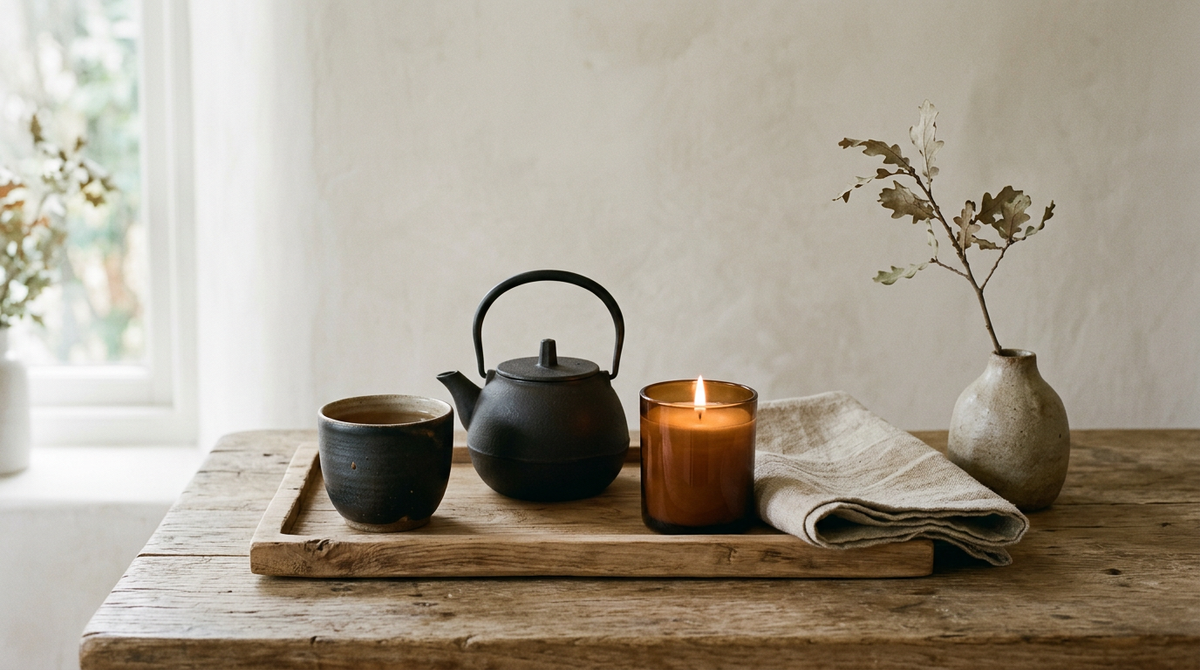 BrewRitual editorial mood — brewing equipment