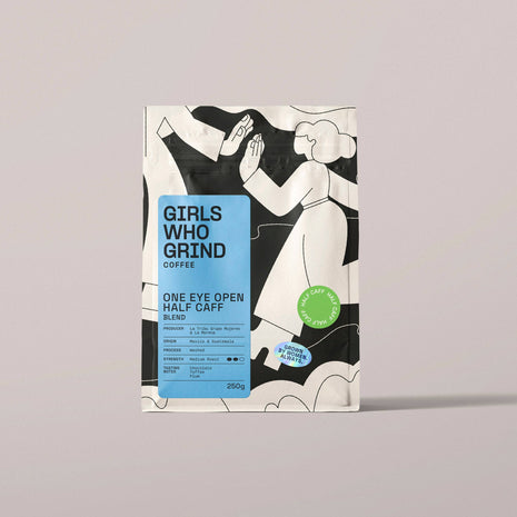 One Eye Open — Half Caff Mexico & Guatemala Blend, 250g