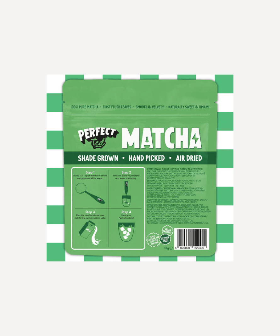 PerfectTed Ceremonial Matcha — 30g — product detail view 10