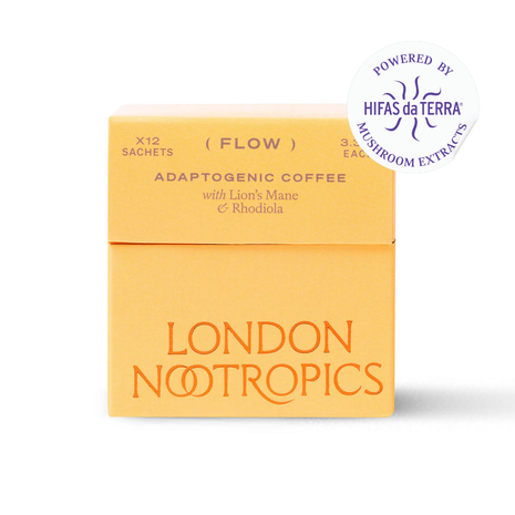 London Nootropics Flow Lion’s Mane Coffee — 12 Sachets
