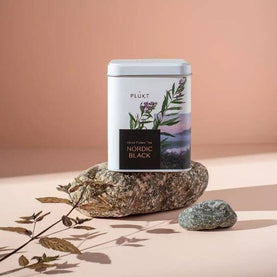 Nordic Black Tea - decaf, energy-boost, organic, herbal tea: 25 biodegradable tea bags plastic free