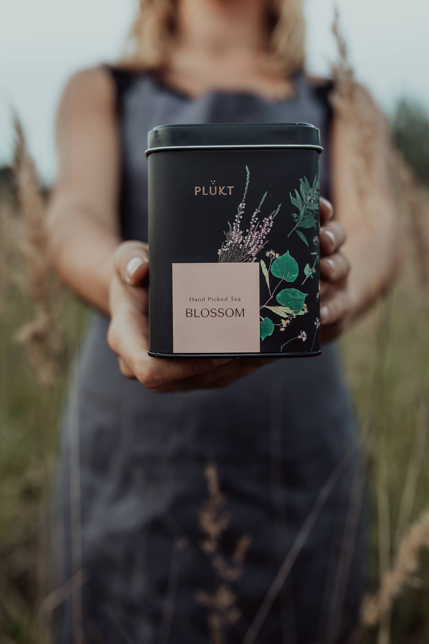 Tea Blend Blossom - flower tea blend, herbal flower organic: 25 biodegrdabale tea bags free from plastic