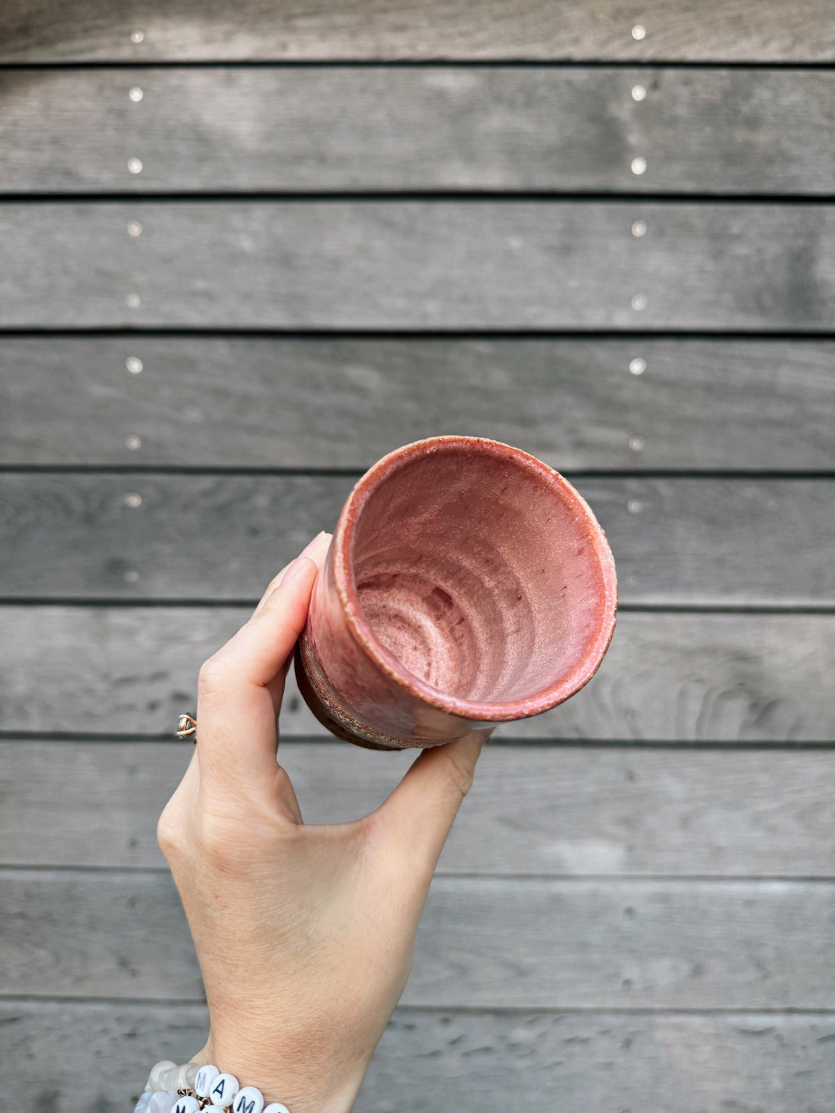 St Agnes handmade ceramic flat white cups with glazed finishes, 5–6oz per cup