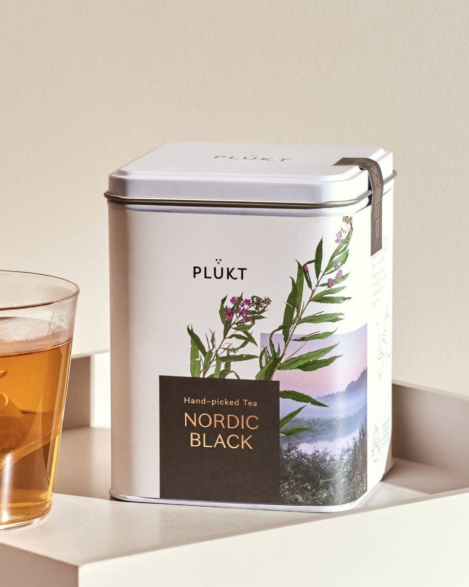 Nordic Black — Fireweed Herbal Tea, 25 Bags — product detail view 2