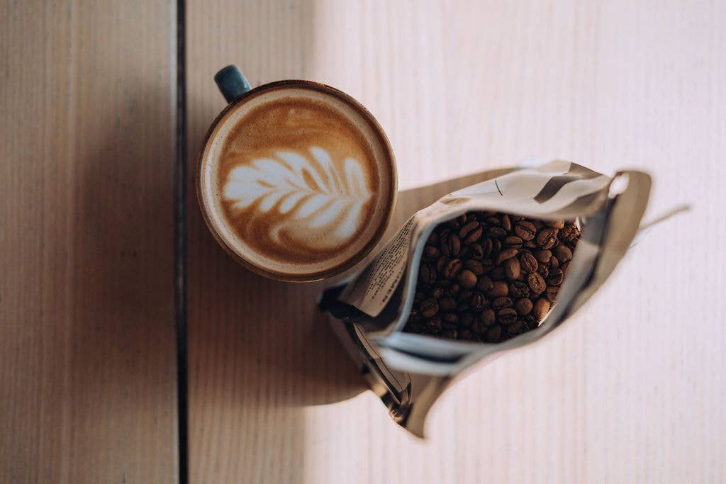 Coffee, One Eye Open Half Caff, Blend, Mexico & Guatemala.: Wholebean / 250g