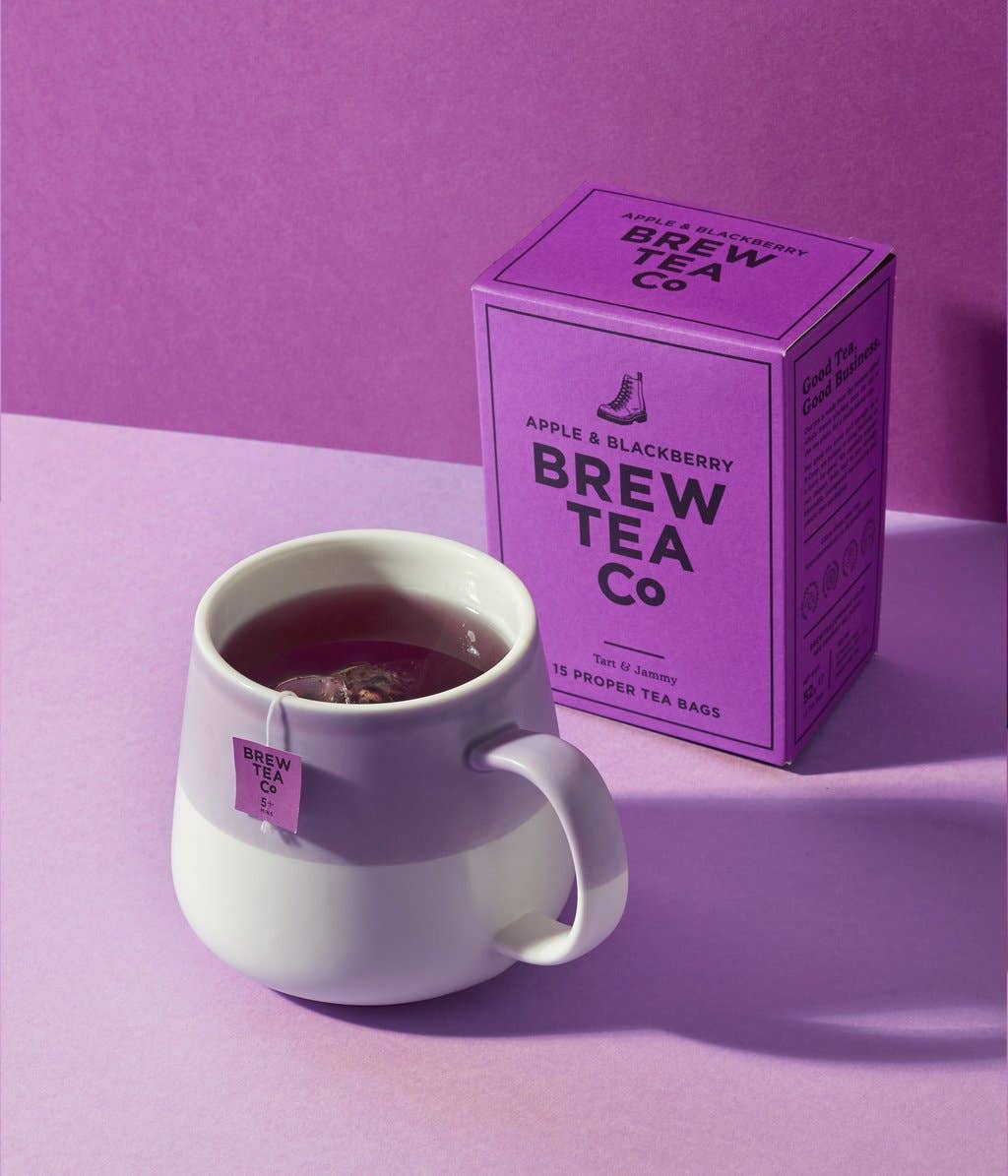 Brew Tea  Apple & Blackberry 15 Proper Teabags