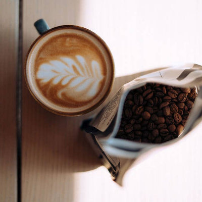 Coffee, Oh My Goth blend, dark roast, Brazil & Guatemala.: Wholebean / 250g