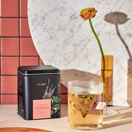 Tea Blend Blossom - flower tea blend, herbal flower organic: 25 biodegrdabale tea bags free from plastic