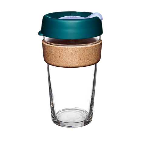Brew Cork Glass Cup - 16oz | Eventide
