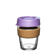 Brew Cork Glass Cup - 12oz | Moonlight