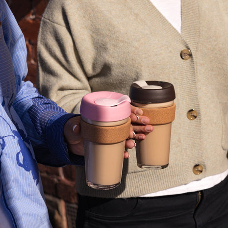 Brew Cork Glass Cup - 16oz | Saskatoon