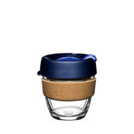 Brew Cork Glass Cup - 8oz | Ink