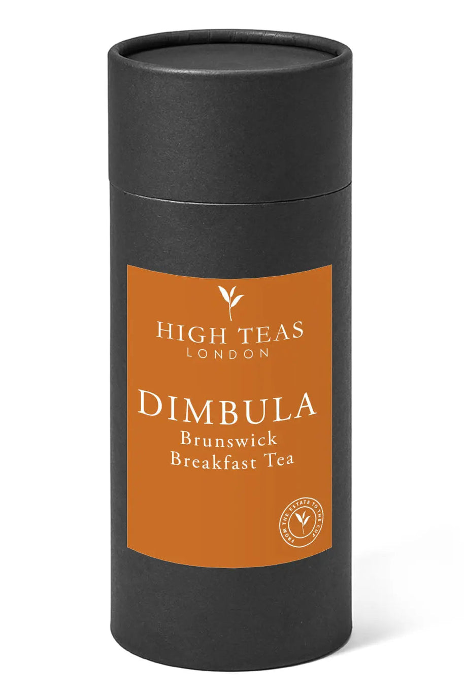 Dimbula Brunswick Breakfast gift tube packaging