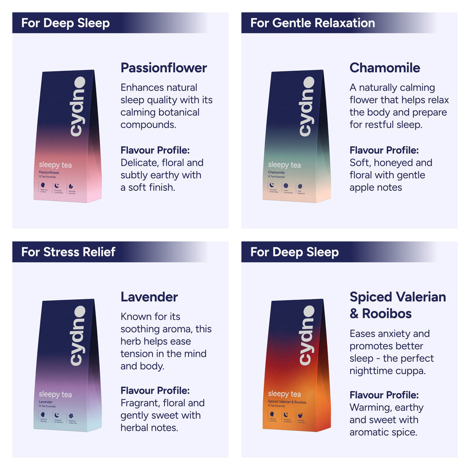 Cydno Evening Tea Bundle — 4 Herbal Infusions — additional product view
