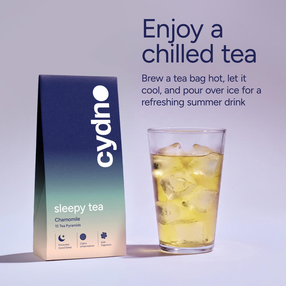 Cydno Chamomile Tea — Whole Flower Infusion — lifestyle view 6