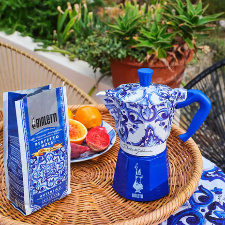 Bialetti x Dolce&Gabbana Blu Mediterraneo Moka Coffee — 250g — product detail view 2