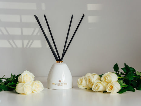 Elegant Rose — Fine Bone China Reed Diffuser — product detail view 2