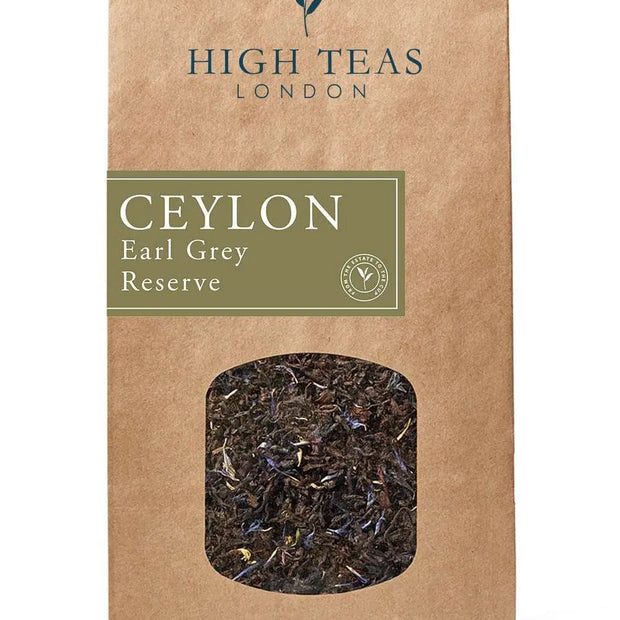 Earl Grey Loose Leaf Black Tea - Reserve with Cornflowers