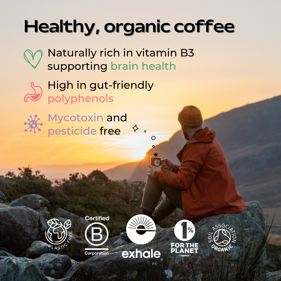 Exhale Organic Decaf Coffee — product detail view 4