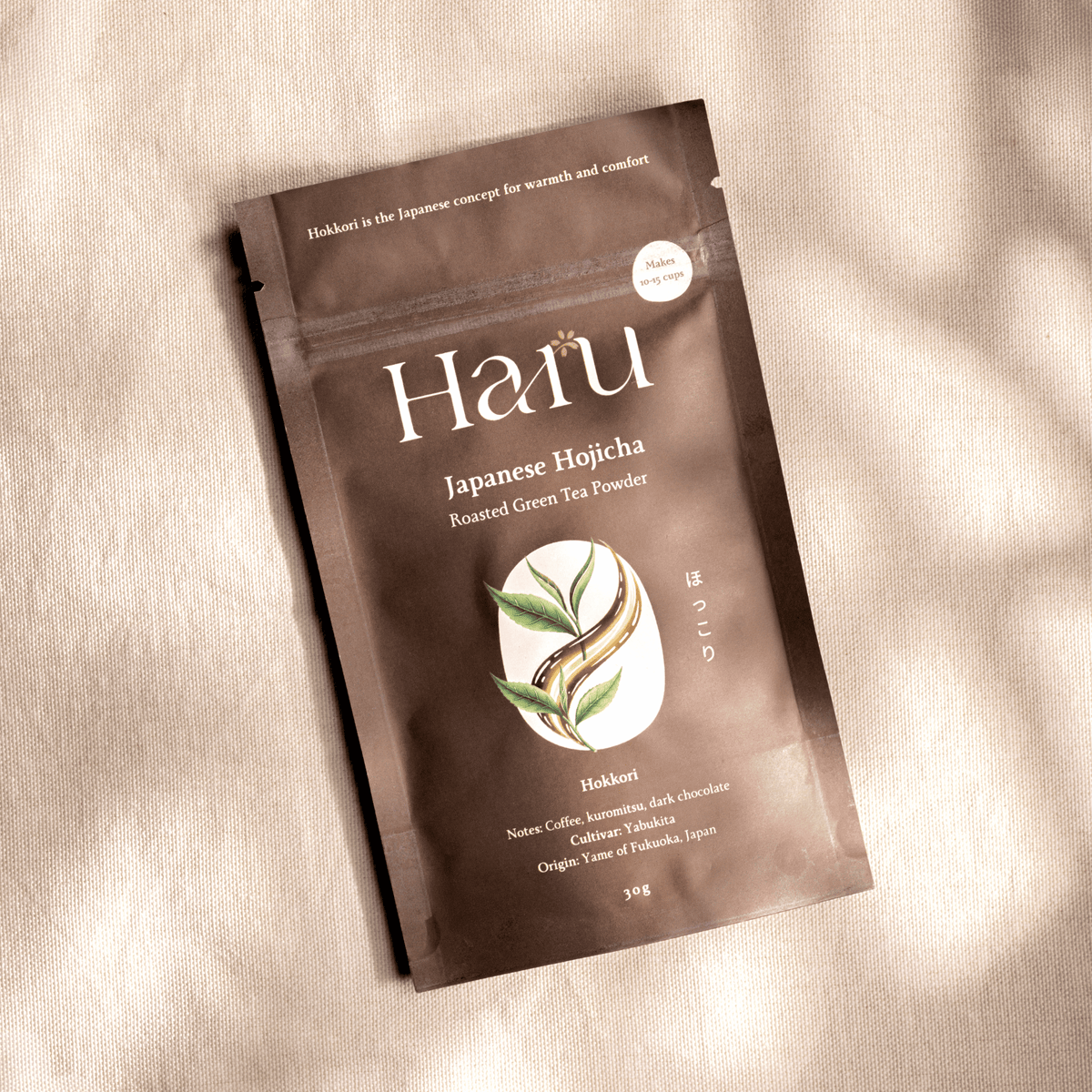 Haru Hokkori Hojicha Powder — 30g