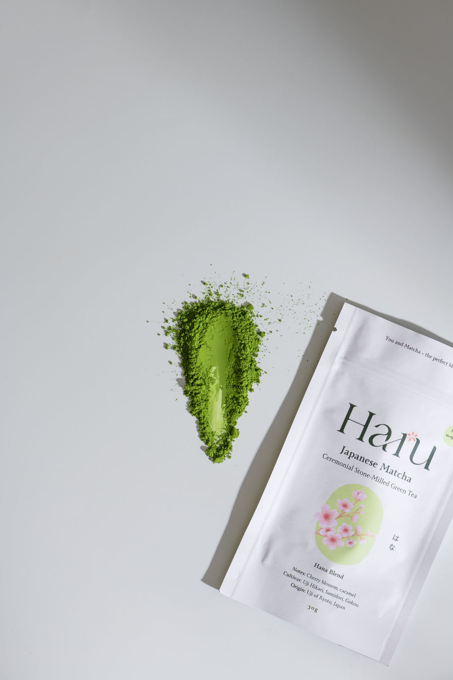 Haru Hana Matcha — 30g — packaging view 5