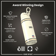 ION8 x NFL Saints Insulated Bottle — 750ml — product detail view 6
