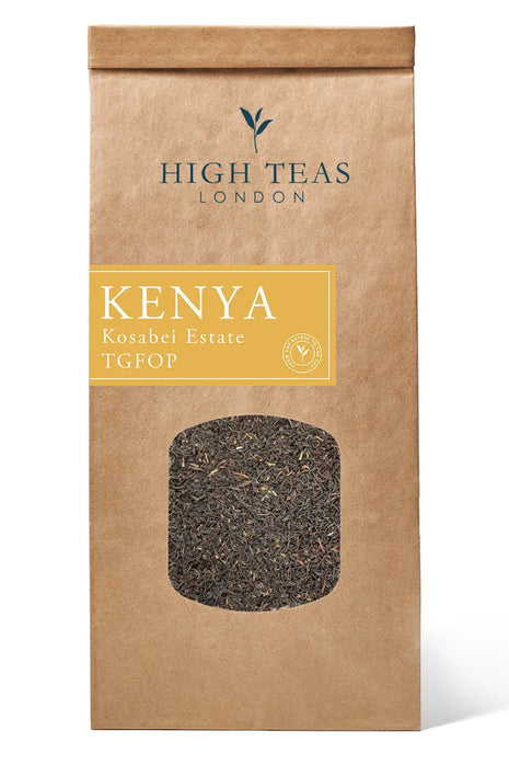 Kosabei Estate TGFOP loose leaf tea packaging