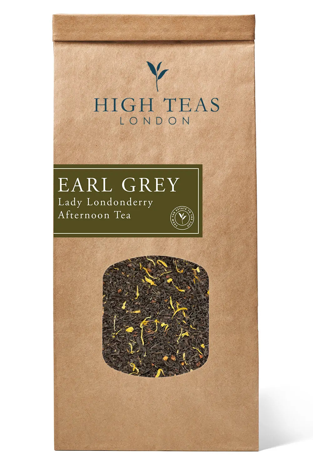 Lady Londonderry loose leaf tea packaging