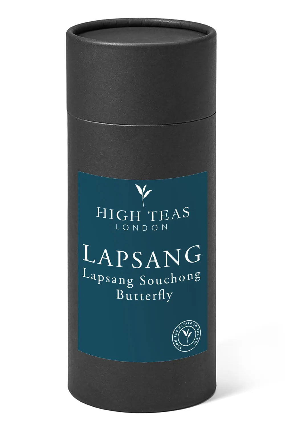 Lapsang Souchong Butterfly gift tube packaging
