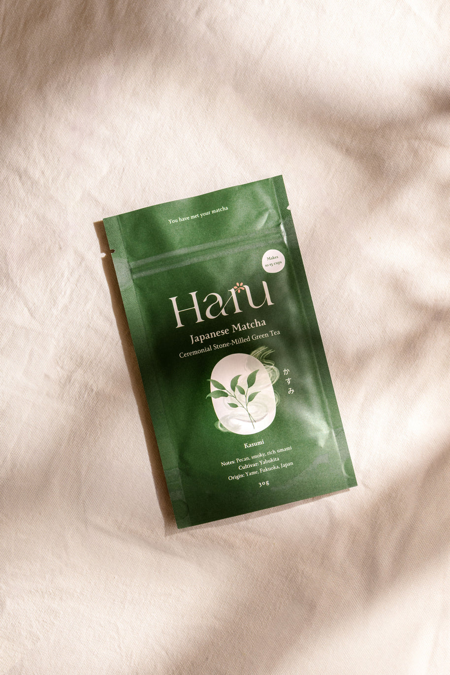 Haru Kasumi Matcha — 30g — additional product view