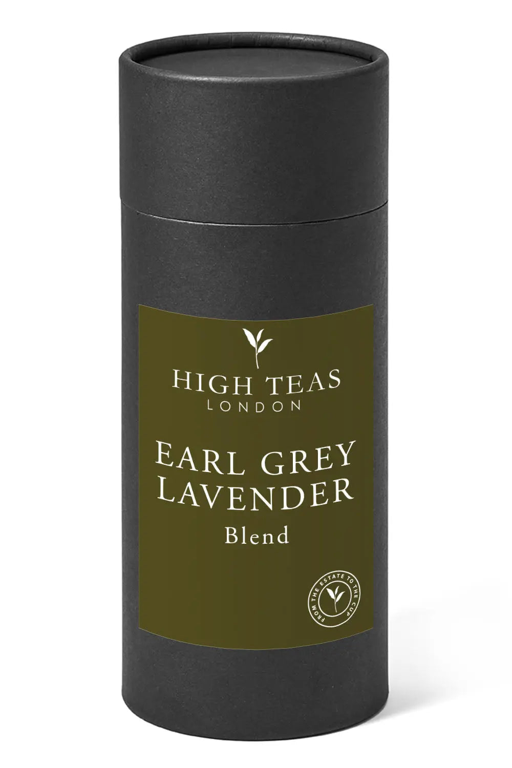 Lavender Earl Grey gift tube packaging