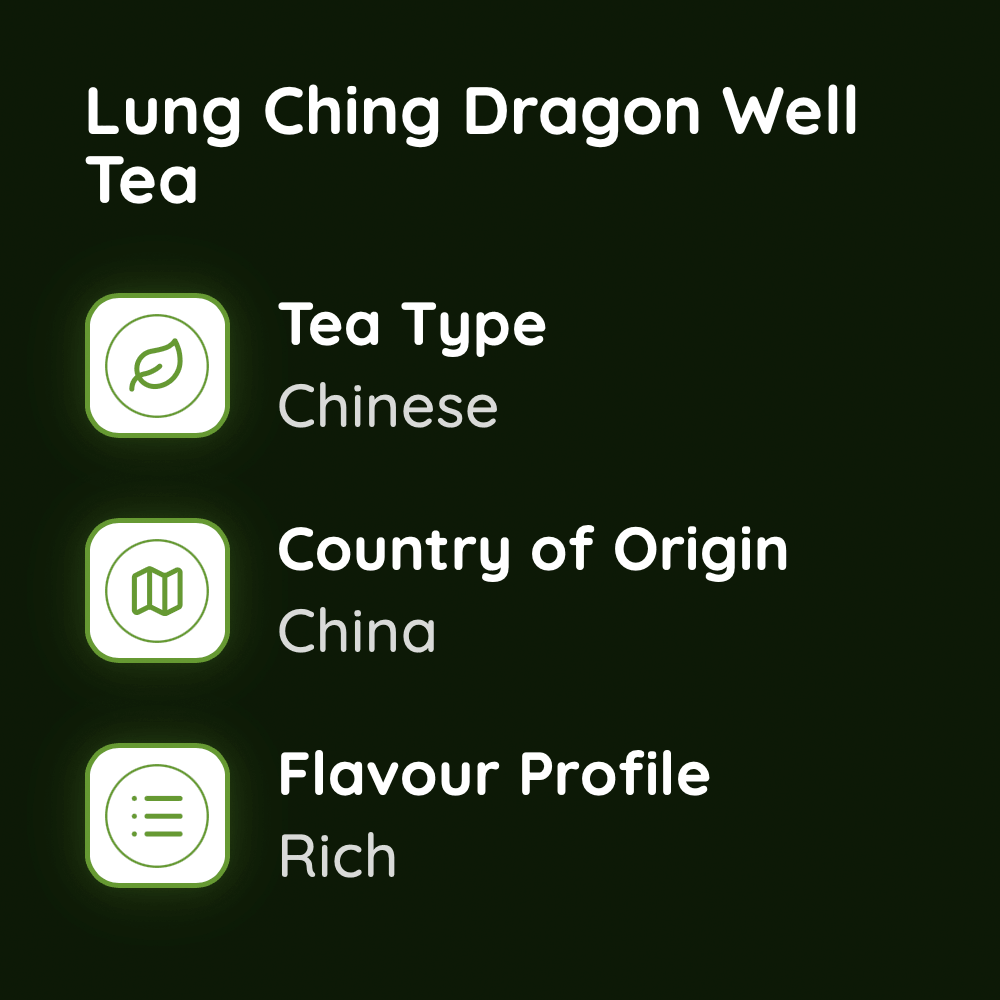 Lung Ching Dragon Well — Loose Leaf Green Tea — additional product view 3