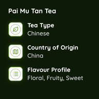 Pai Mu Tan White Peony — Loose Leaf White Tea