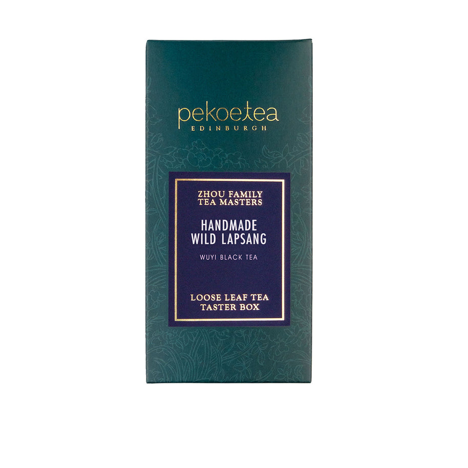 PekoeTea Wuyi Wild Lapsang Souchong — Handmade — alternate finish view