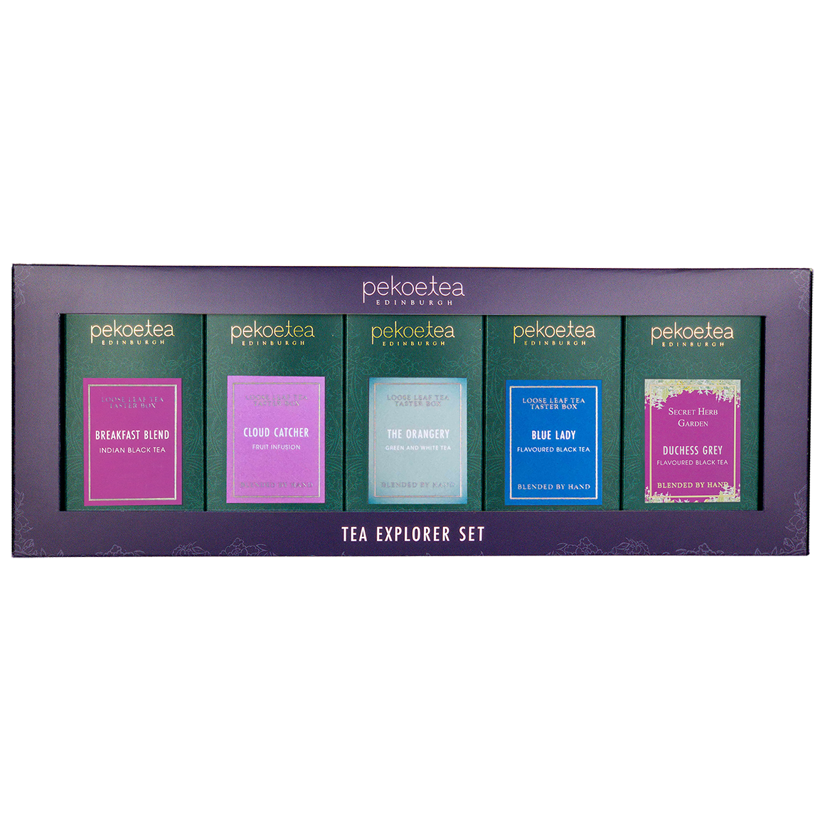 PekoeTea Explorer Set — 5 Tea Tasting Set