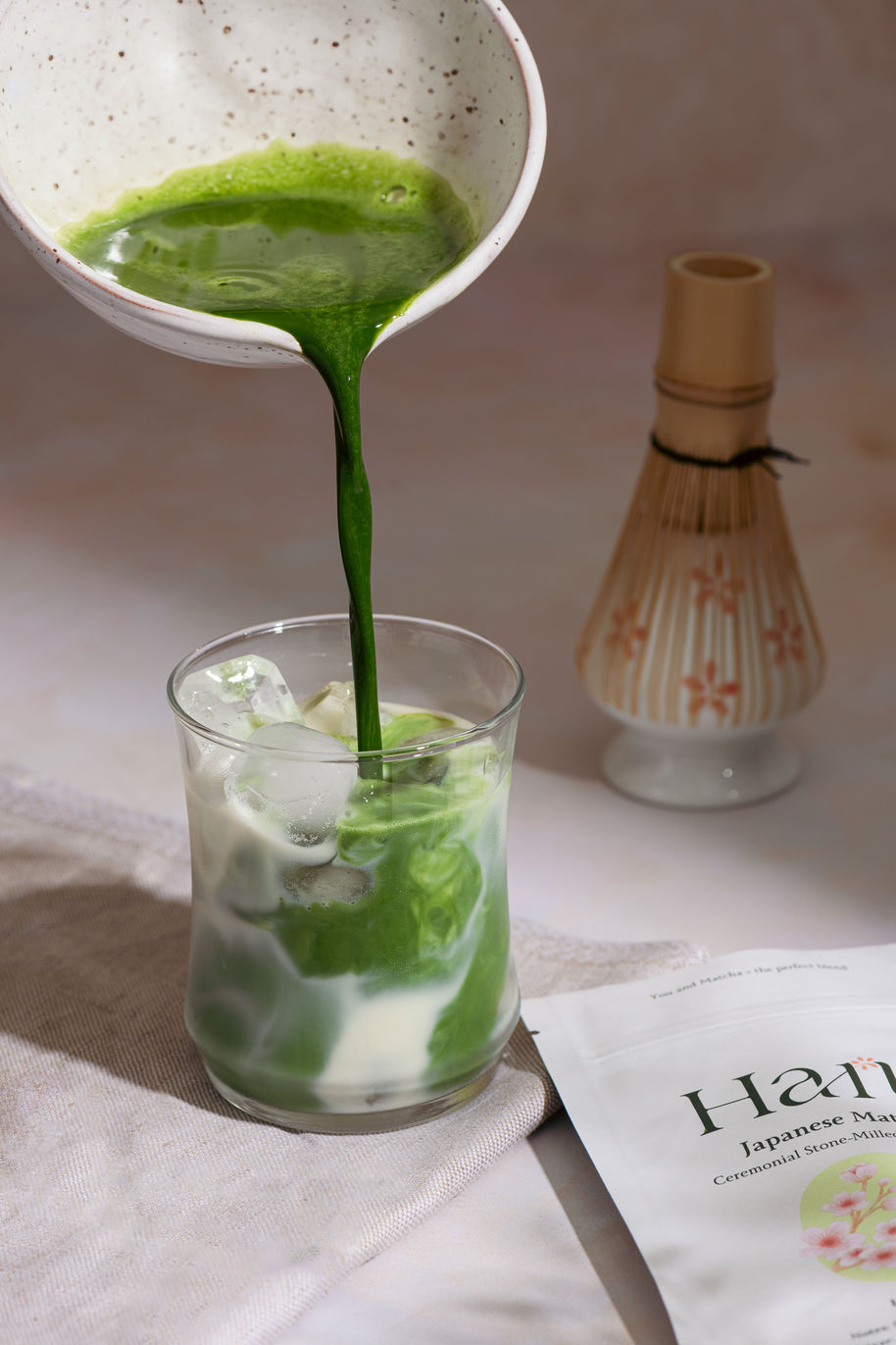 Haru Hana Matcha — 30g — lifestyle view 4