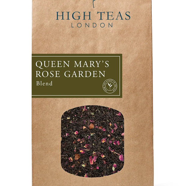 Rose Loose Leaf Black Tea - Queen Mary's Rose Garden