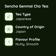 Sencha Genmai Cha — Green Tea with Toasted Rice
