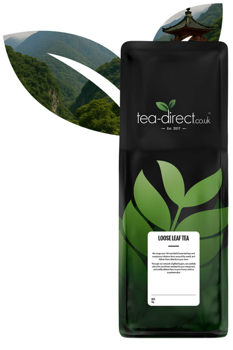 Tea-Direct Oolong loose-leaf tea packaging