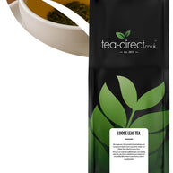 Tea-Direct Sencha Genmai Cha loose-leaf tea