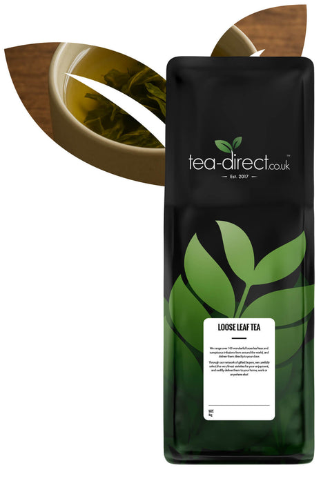 Tea-Direct Rooibos Green loose-leaf herbal infusion