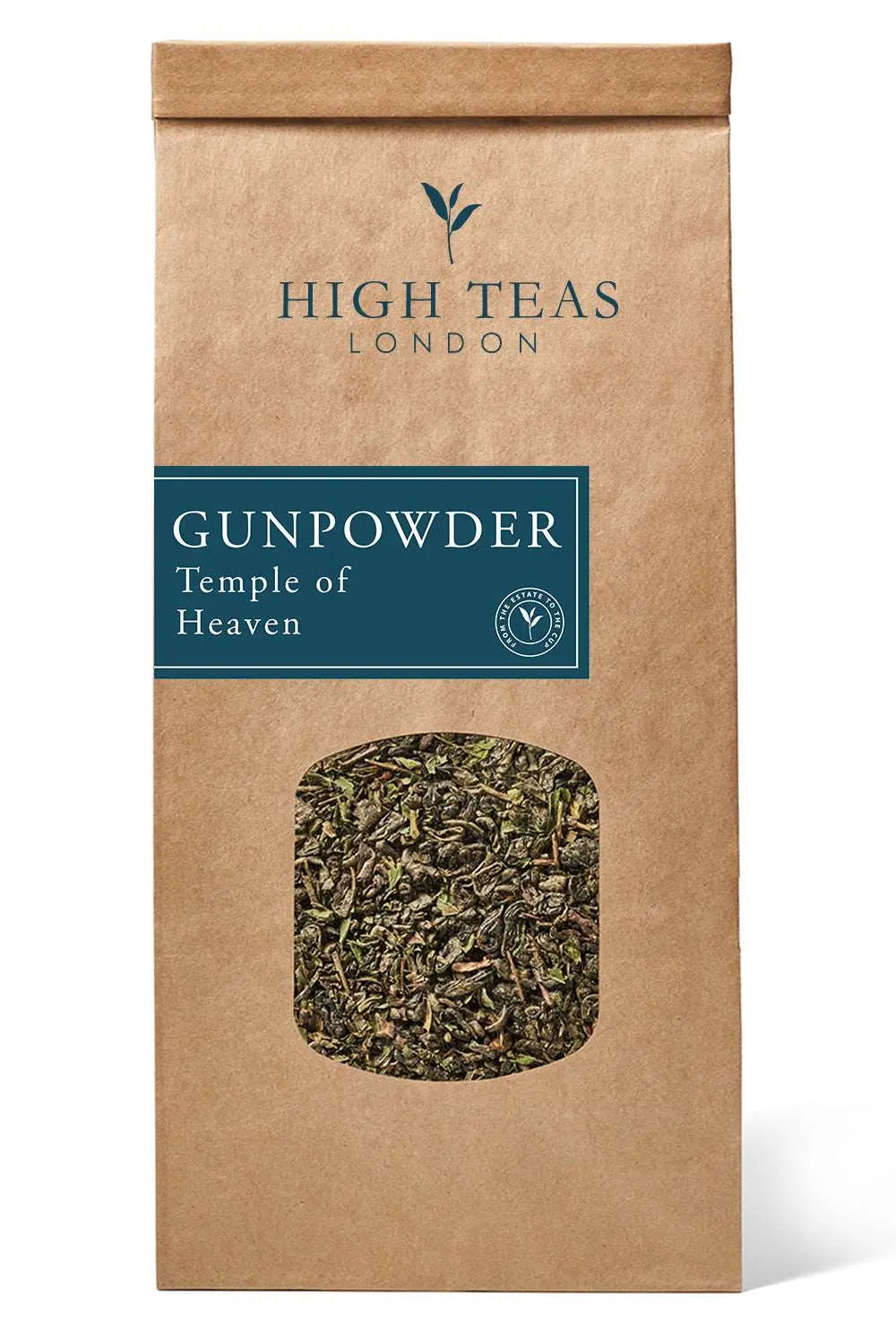 Gunpowder Temple of Heaven loose leaf tea packaging
