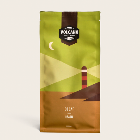 Volcano Coffee Works Decaf 200g coffee bag