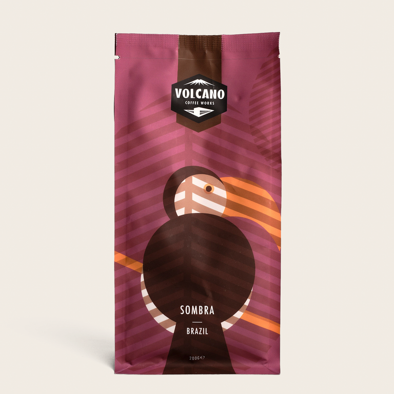 Volcano Coffee Works Sombra 200g coffee bag