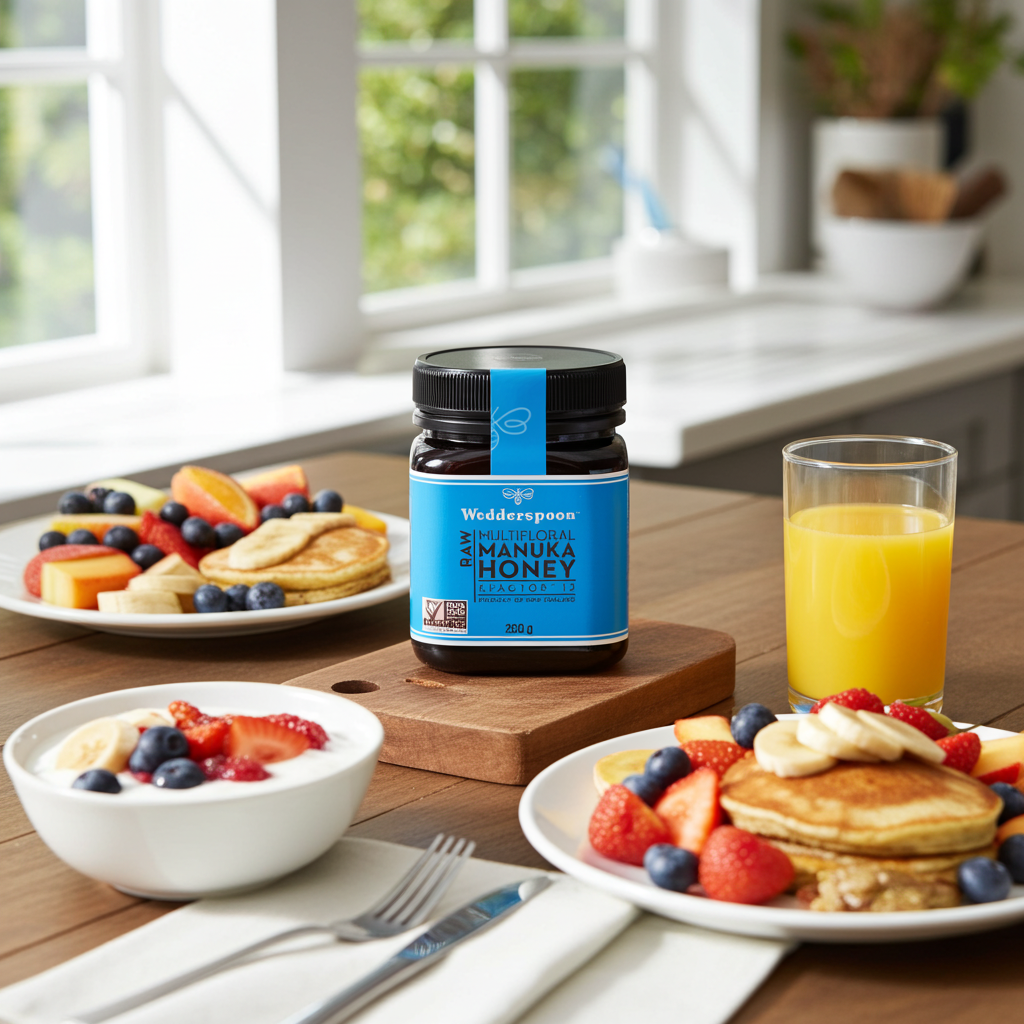 Wedderspoon Raw Manuka Honey KFactor 12+ — 3 × 250g