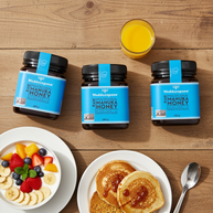 Wedderspoon Raw Manuka Honey KFactor 12+ — 3 × 250g