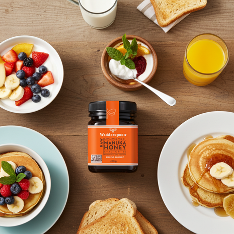 Wedderspoon Raw Manuka Honey KFactor 16+ — 250g