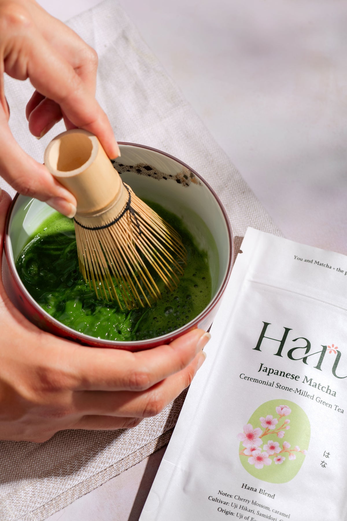 Haru Hana Matcha — 30g — packaging view 3