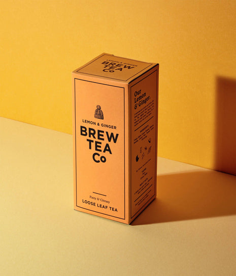 Brew Tea Co. Lemon & Ginger — Loose Leaf, 113g