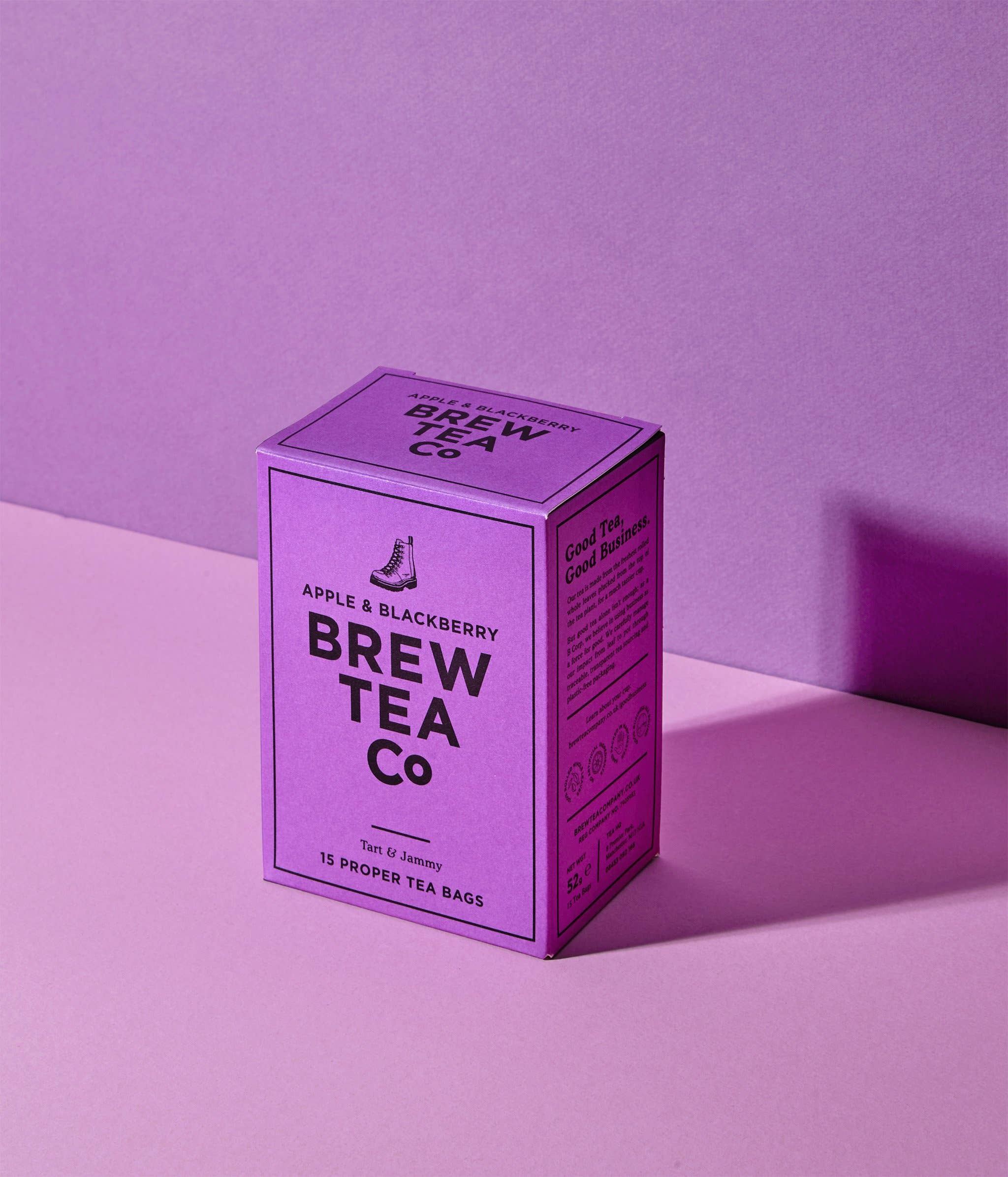 Brew Tea  Apple & Blackberry 15 Proper Teabags